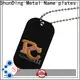 fine- quality asset tag sandblasted order now for auction 1