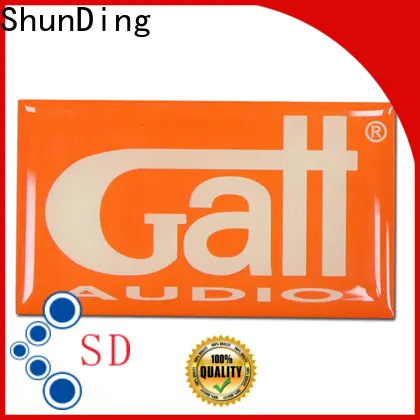 ShunDing reliable stainless steel name plates engraved with Quiet Stable Motor for staff39 1