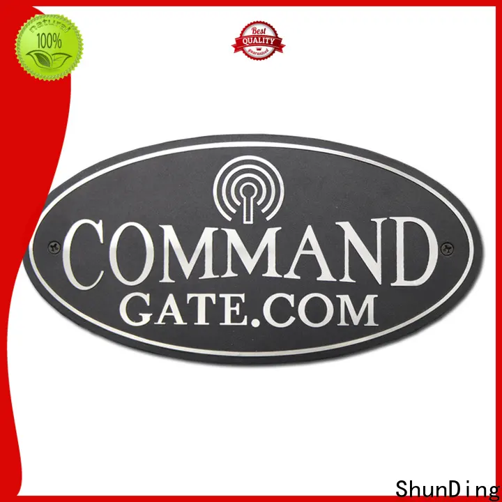 ShunDing quality office name plates producer for commendation 1