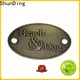 ShunDing reliable stainless steel name plates engraved with Quiet Stable Motor for staff43 1