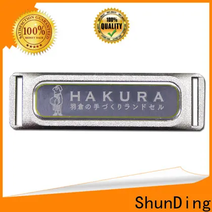 ShunDing stainless steel nameplates certifications for staff 1