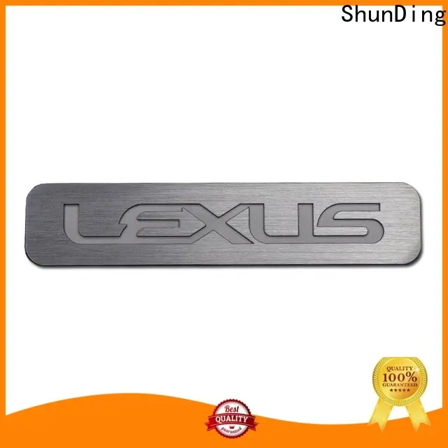 ShunDing popular stainless steel name plates certifications for souvenir 1