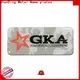 ShunDing reliable stainless steel name plates engraved with Quiet Stable Motor for staff46 1
