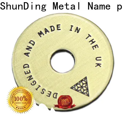 ShunDing high-quality name plates for trophies with cheap price for meeting 1