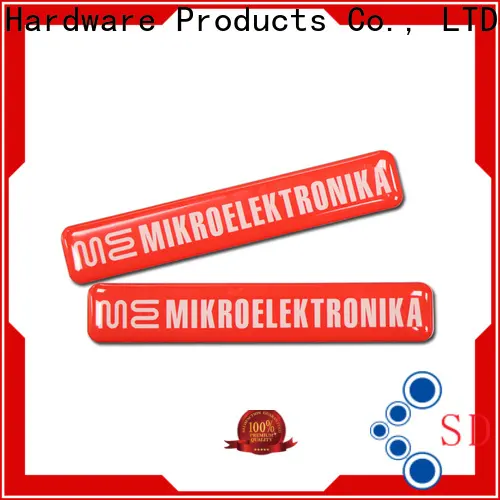 ShunDing reliable stainless steel name plates engraved with Quiet Stable Motor for staff47 1