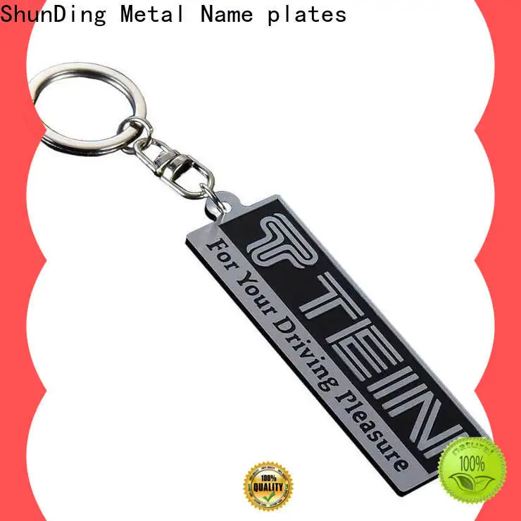 ShunDing reliable stainless steel name plates engraved with Quiet Stable Motor for staff52 1