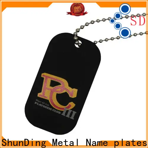ShunDing garment tag metals for-sale for meeting 1