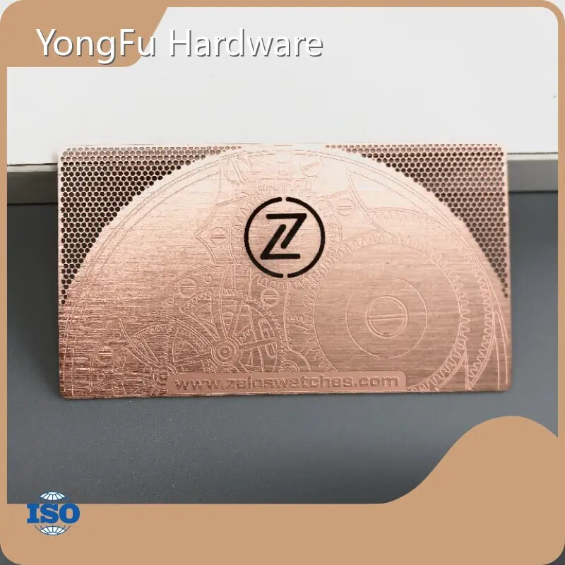 Order Metal Business Cards 5-7days for Sample - - YongFu Hardware 1