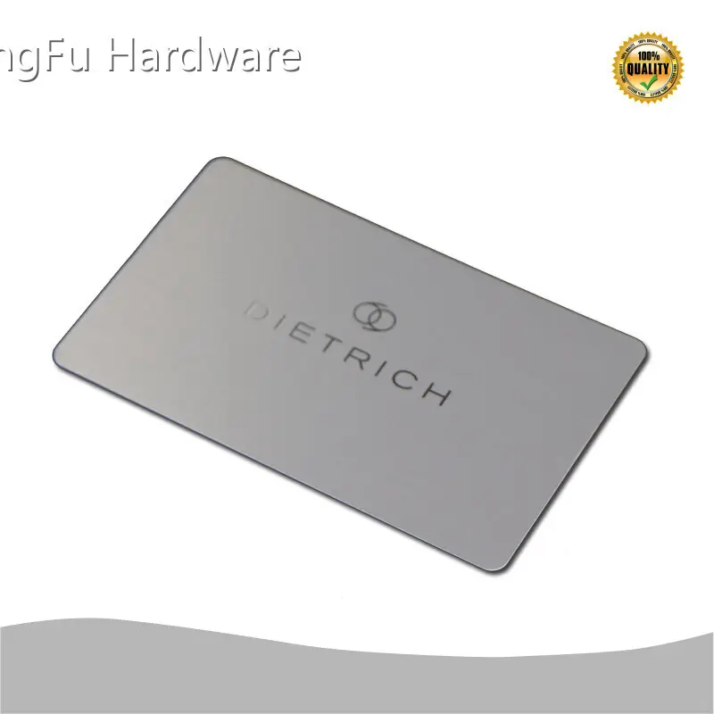 Custom Stainless Steel Business Cards Factory 1