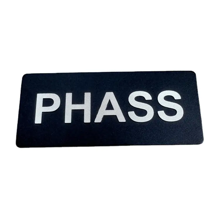 Customized aluminum nameplates 1