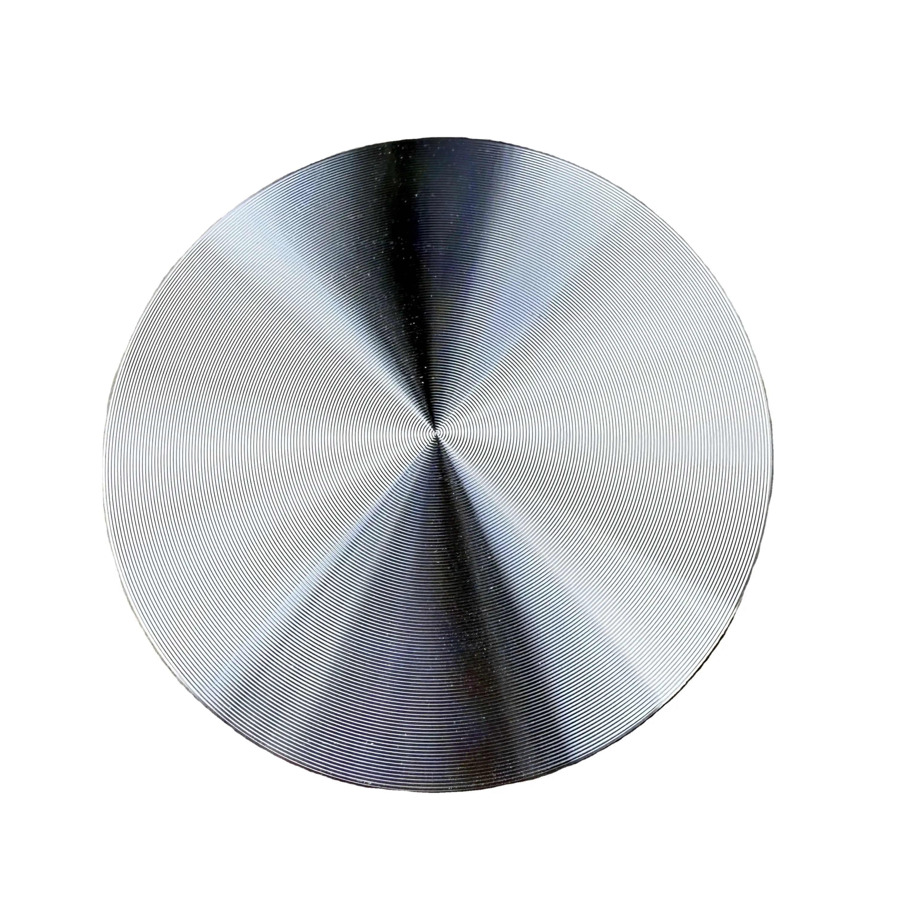 Custom Silver CD Texture Aluminum Nameplate 1