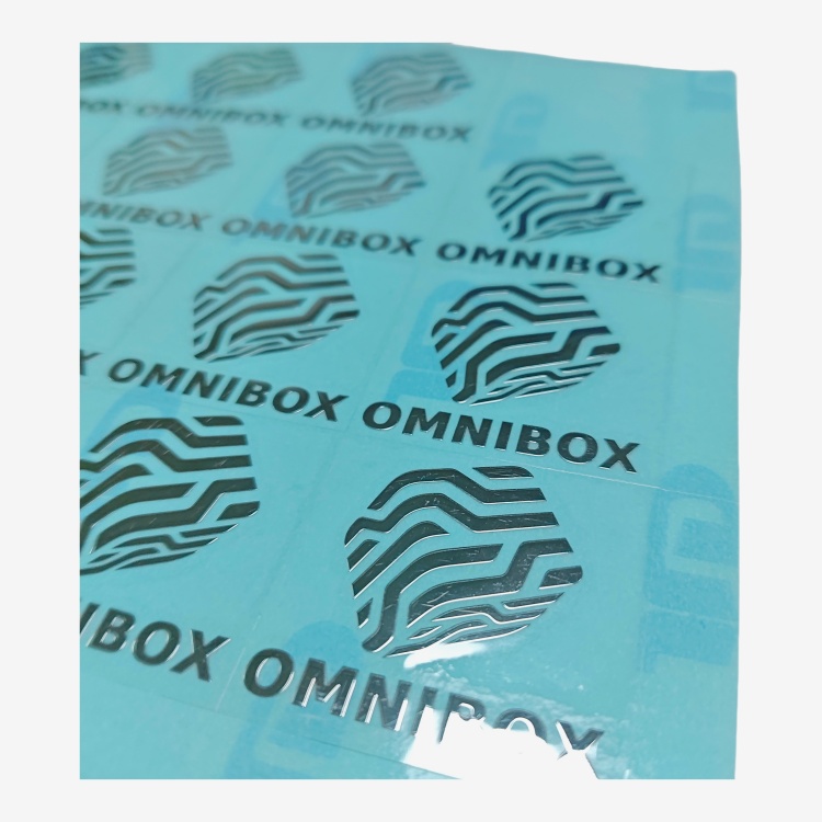 Custom Silver Electroformed Removable Nickel Label 1