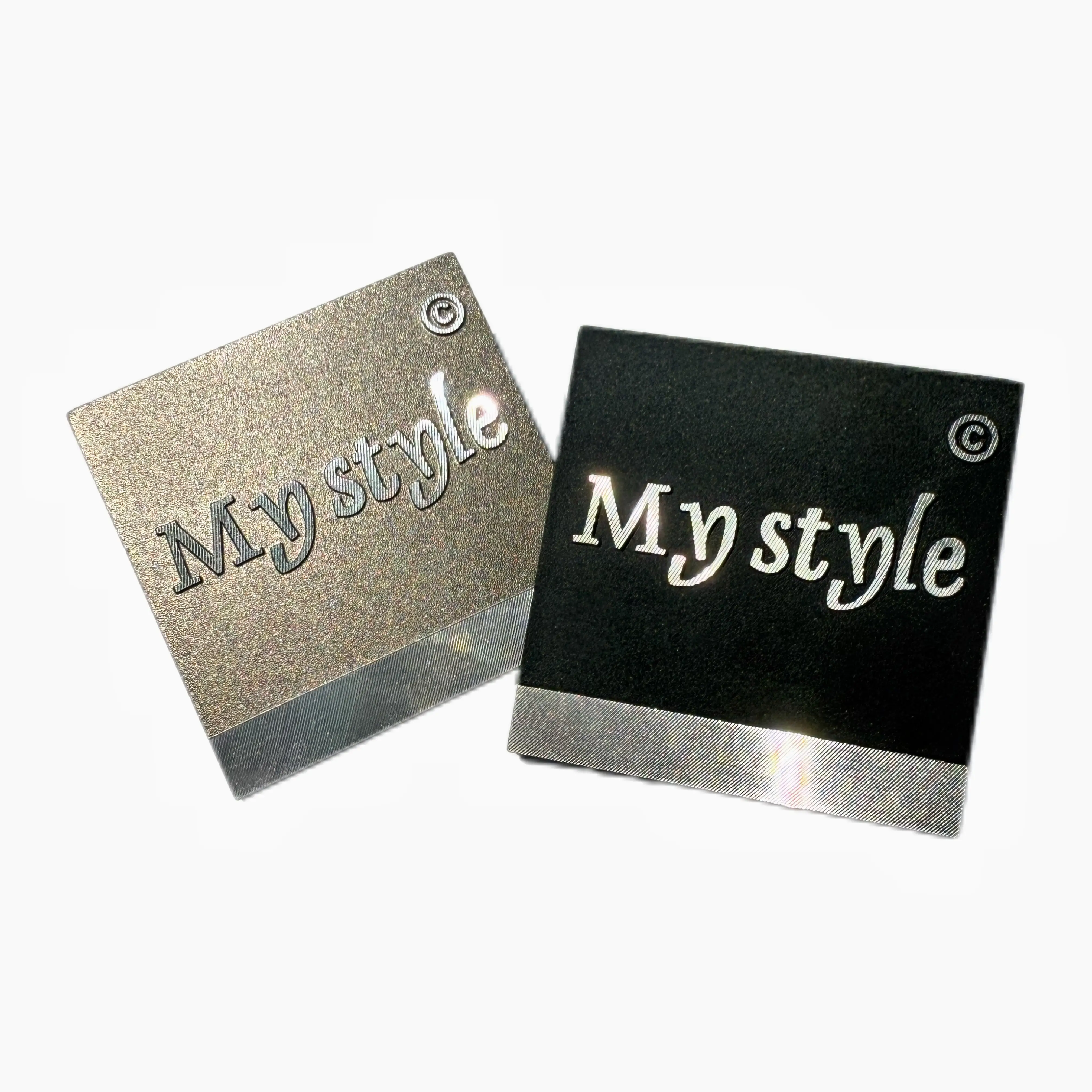Customized aluminum nameplate with metal diamond engraving 3d font Yao die-casting process logo nameplate 1