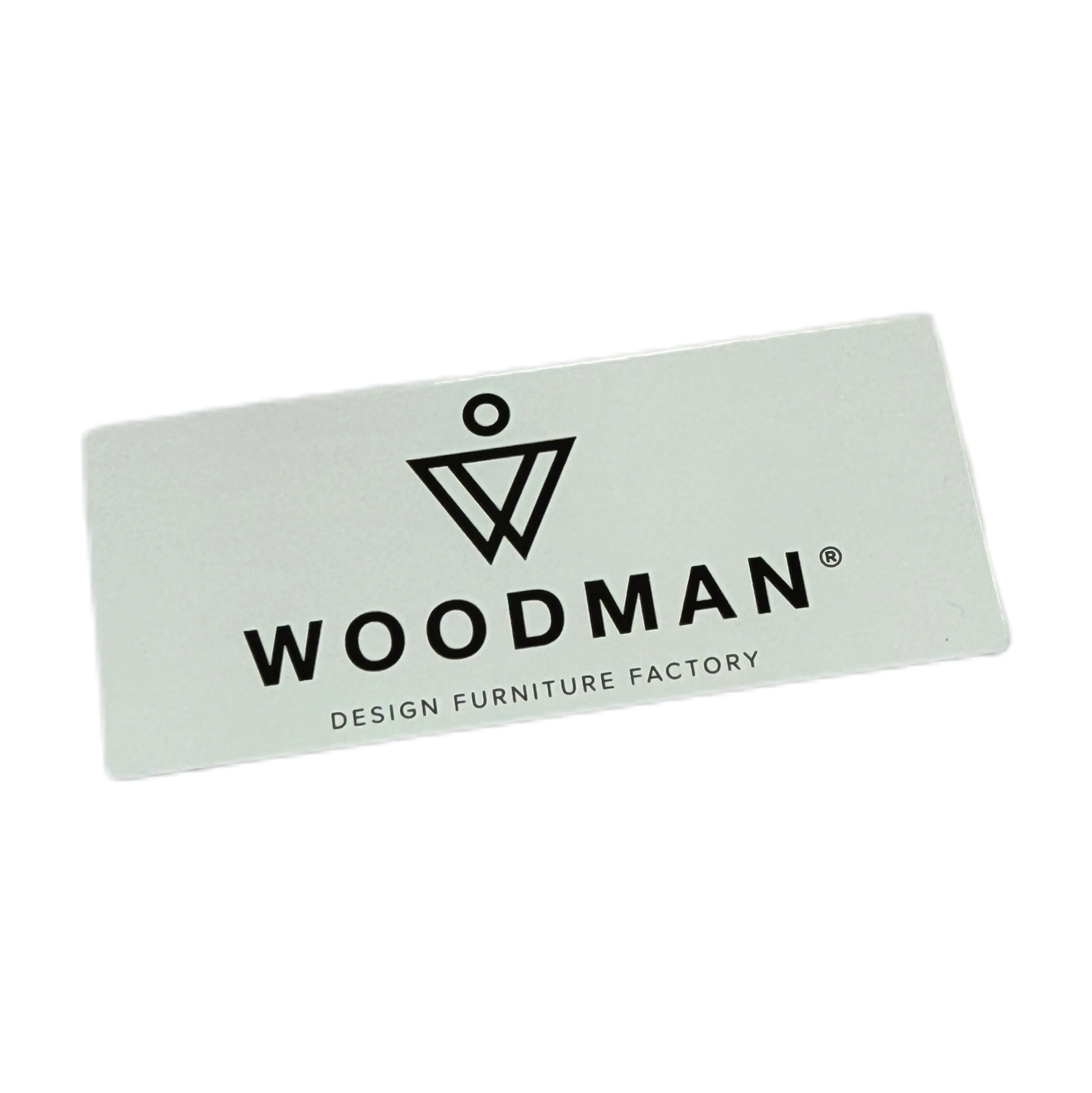 Customized aluminum nameplate brand logo with adhesive backing 1