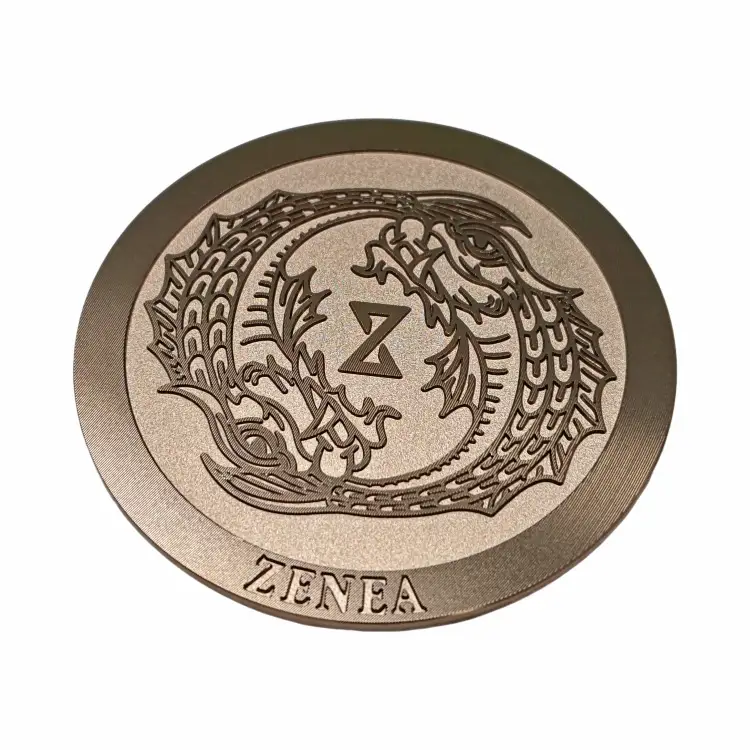 Placa de identificación/etiqueta de óxido de aluminio en relieve personalizada 1