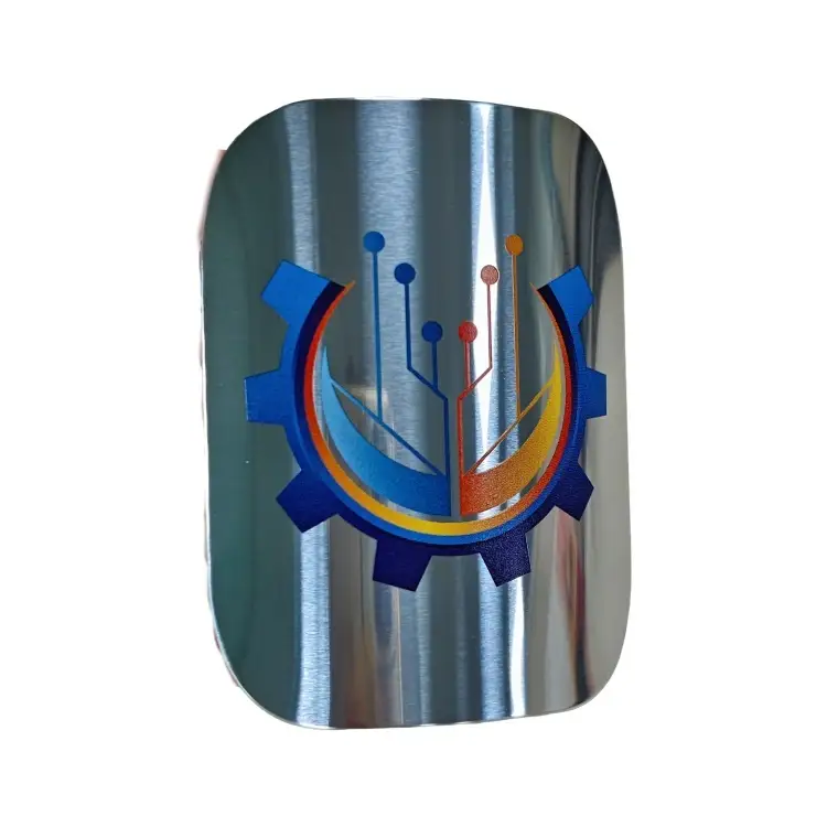 Customized Four-Color Printing Aluminum Nameplate Labels 1