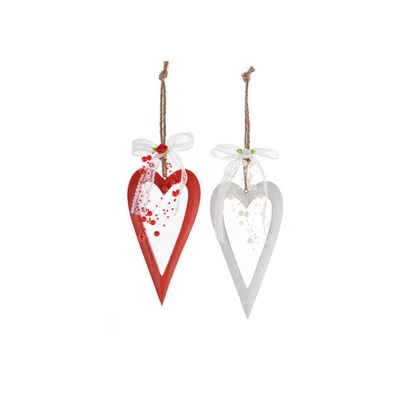 Wooden Heart Shaped Sign Wall Decor 1