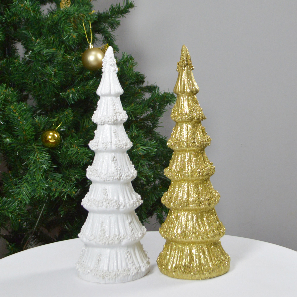 neuer Harzbaum im Design, exquisites Handwerk, handgefertigte Tischdekoration 3