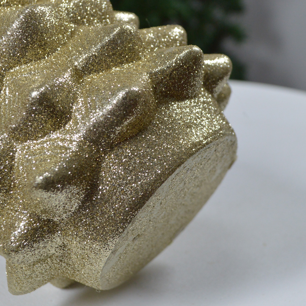 Рождественские украшения елка декор смола белый шампанское 4