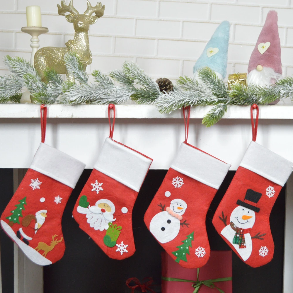 Personalized Xmas Stockings Lovely Santa Christmas Stocking 1
