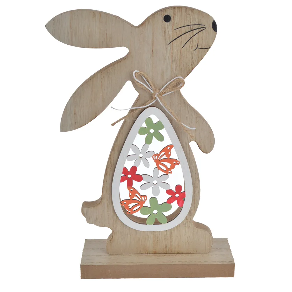Best easter rabbit decor wooden company 1