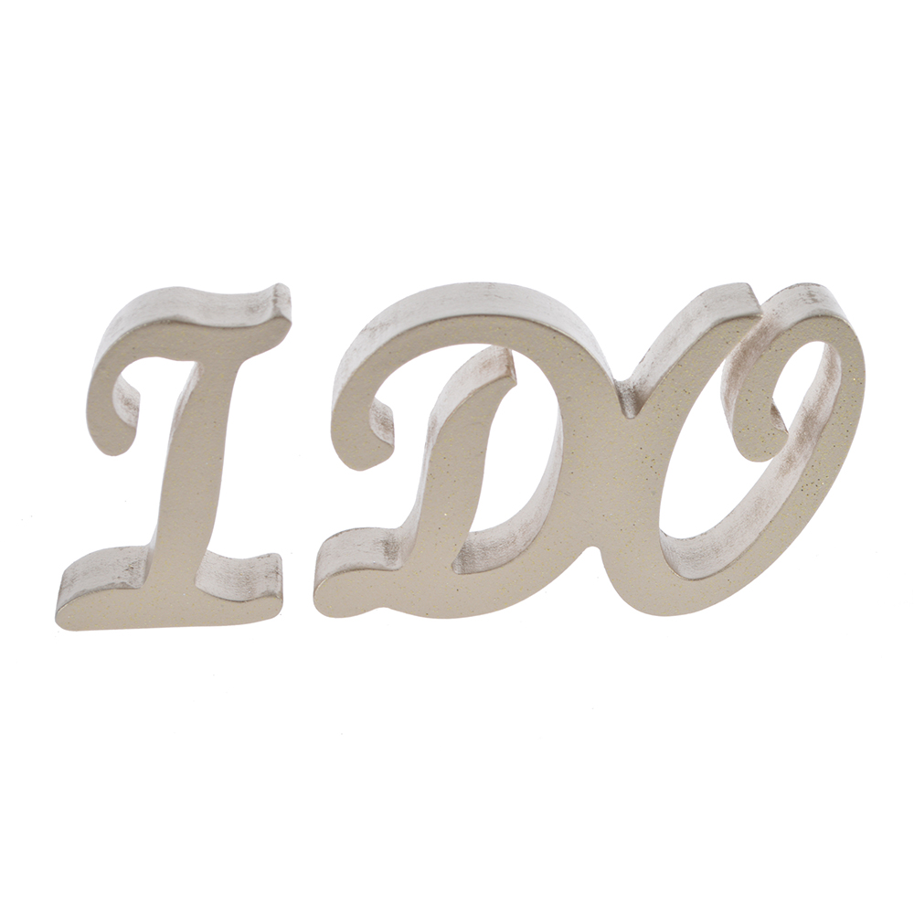 Holz-Logo-Buchstaben 3D GOLD SILBER Farbe Buchstaben Dekoration 1