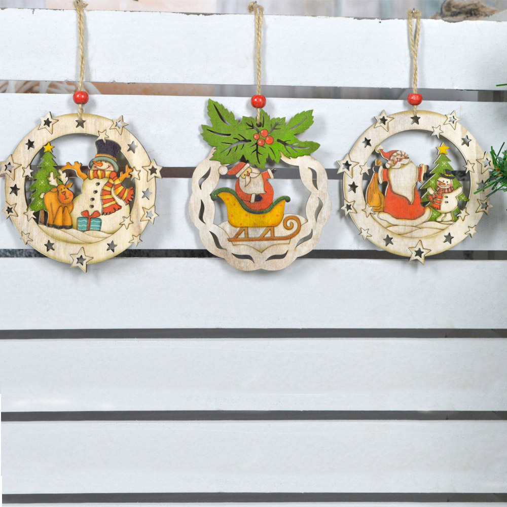 Tangchen diamond christmas window decorations factory for home decoration 1