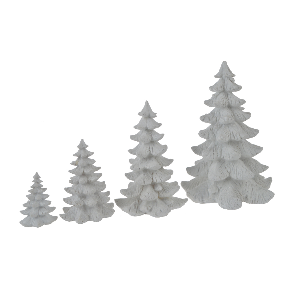 Factory Villages Winter Pines Zubehör Harz Weihnachtsbaum Handwerk 3