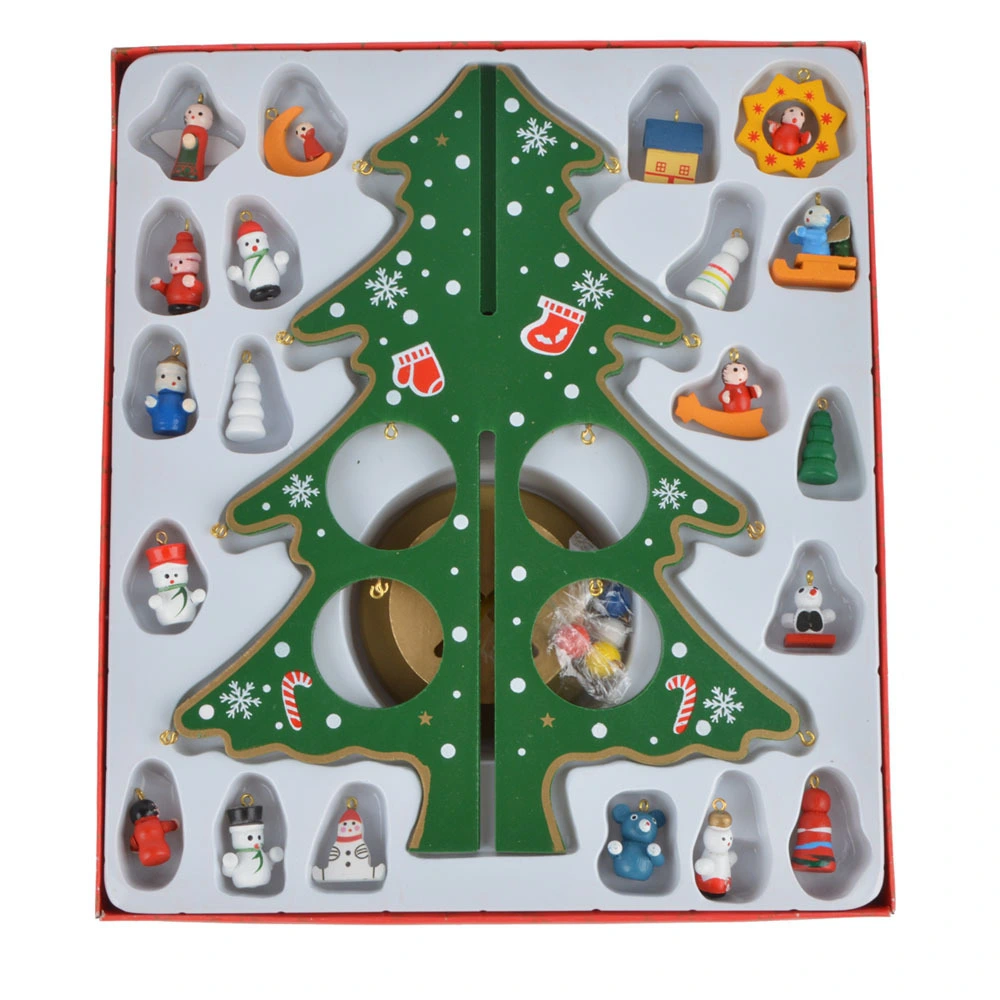 Fabrik liefert holz kleine Weihnachten baum Weihnachten geschenke Weihnachten tisch dekoration DIY decor 3D 1
