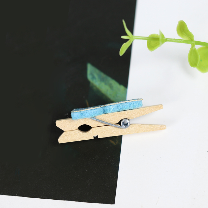 wholesale wood gift decor wooden craft party favors card rabbit peg bird clip paper pin clothespin 6