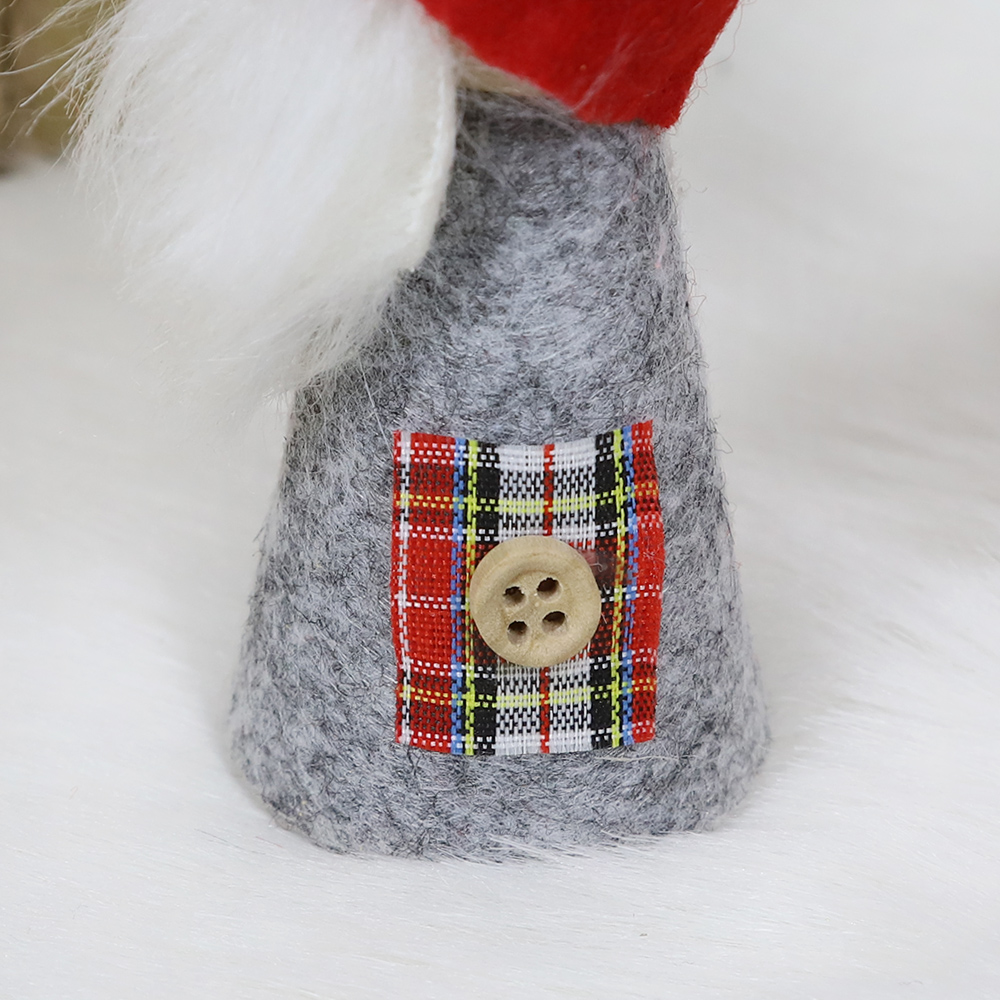 Wholesale Christmas red and gray Santa Claus pendant Christmas tree hanging 2