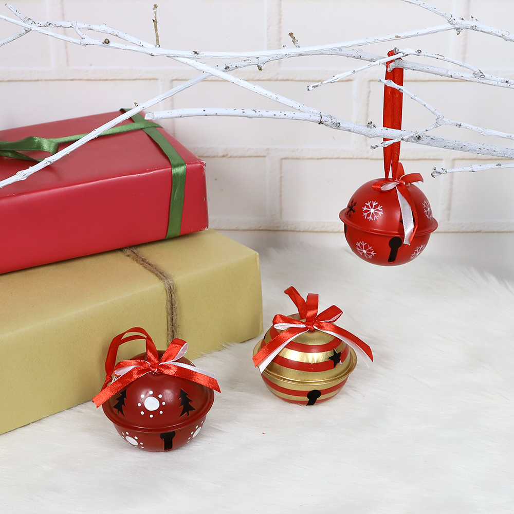 Fabrik Großhandel Weihnachten hängen Glocken Weihnachtsbaum hängen 1