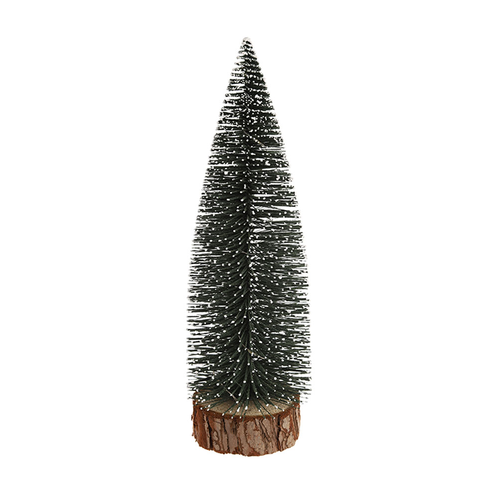 Hote Sale Grün Mini Flaschenbürste Baum Weihnachten Künstliche Weihnachtsbaum Dekorationen 2