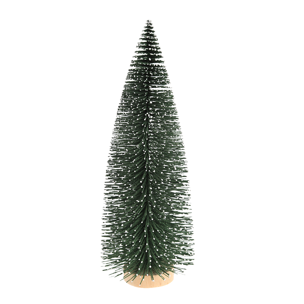Hote Sale Grün Mini Flaschenbürste Baum Weihnachten Künstliche Weihnachtsbaum Dekorationen 3