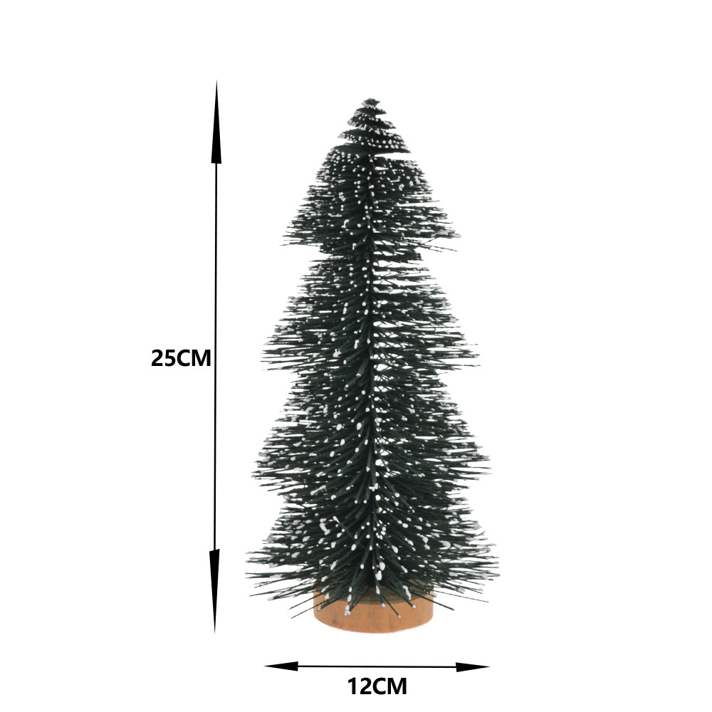 Chinesischer Hersteller Mini Brissel Mini Künstliche Weihnachtsflaschenbürstenbäume für Weihnachtsfeier-Heimdekore 3