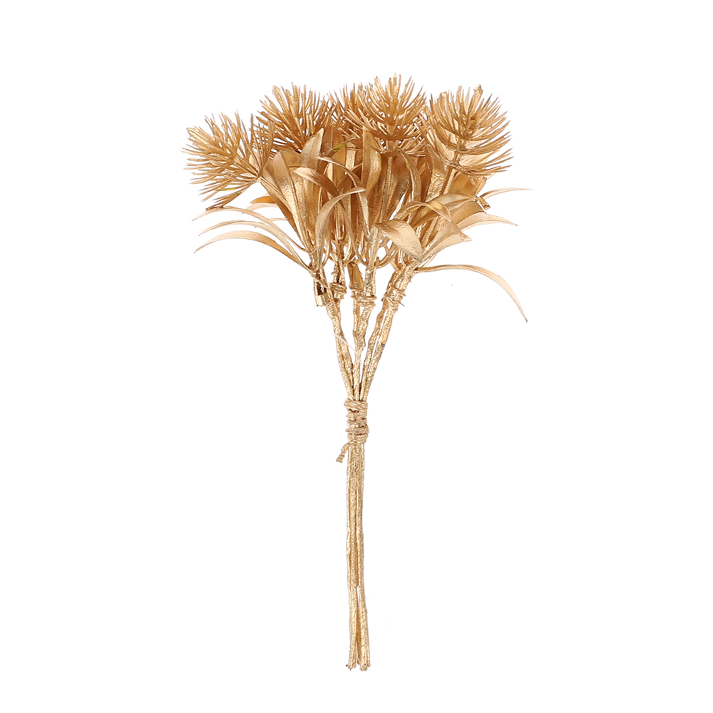 Manualidades navideñas Suministros navideños Plantas de plástico Flores artificiales Ramas Plantas de boda 1