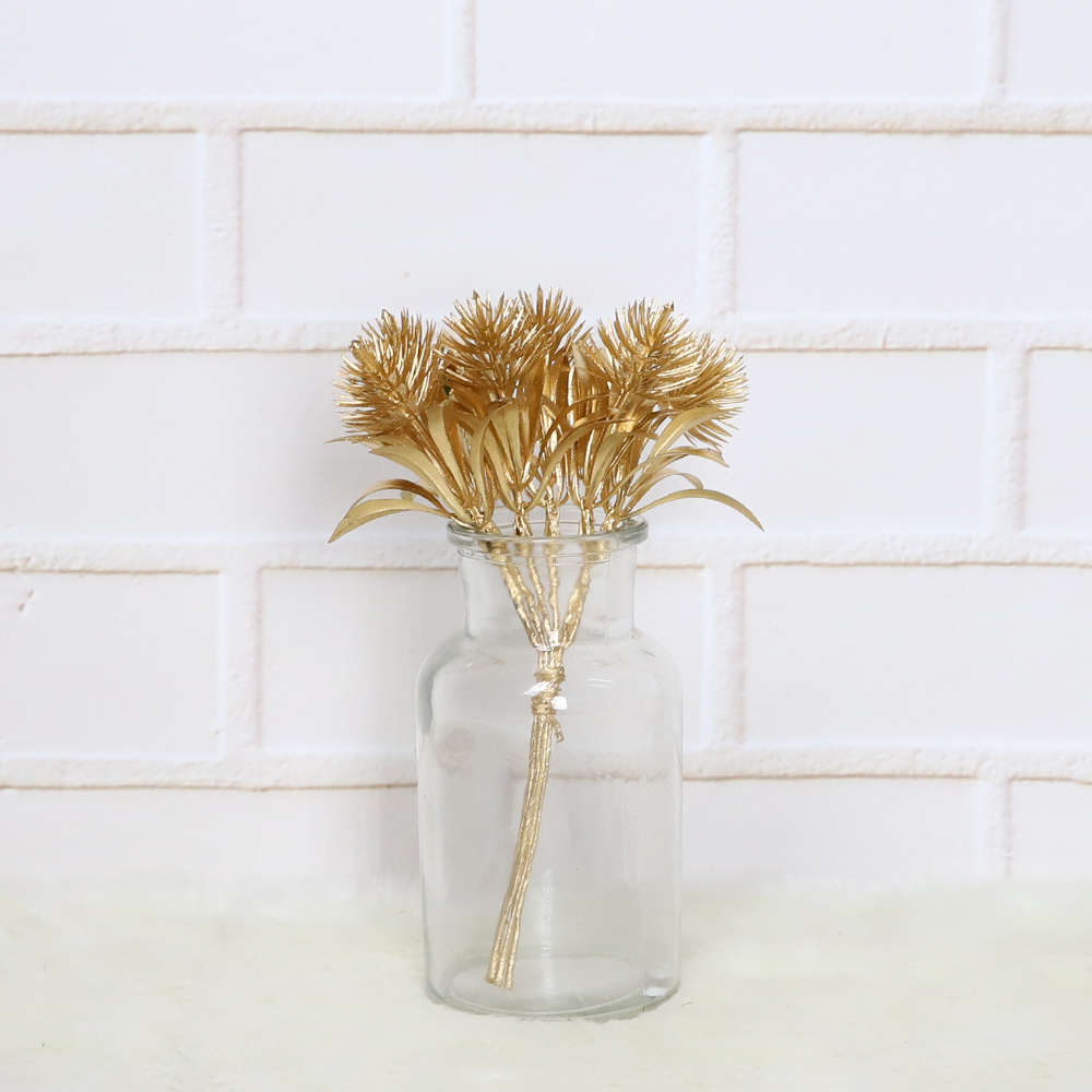 Manualidades navideñas Suministros navideños Plantas de plástico Flores artificiales Ramas Plantas de boda 4
