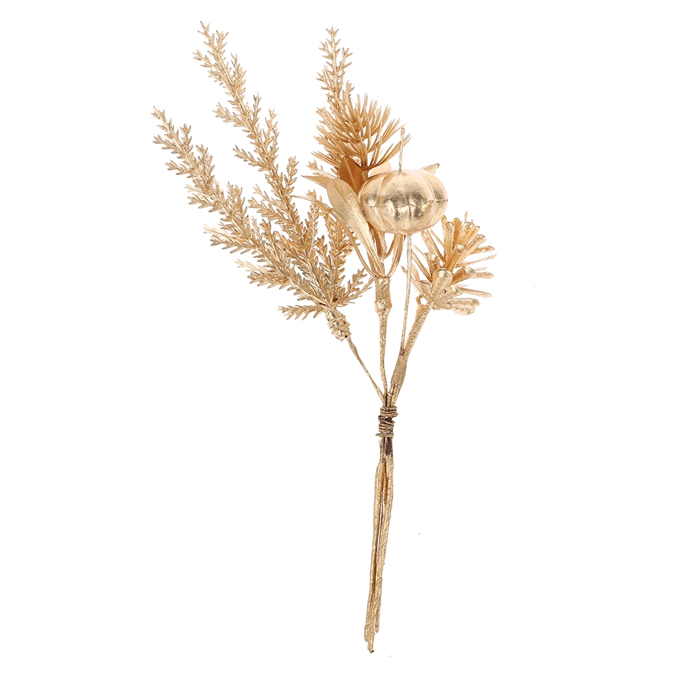 Exquisitos adornos de jarrón, ramo de bricolaje, plantas artificiales, decoración navideña 1