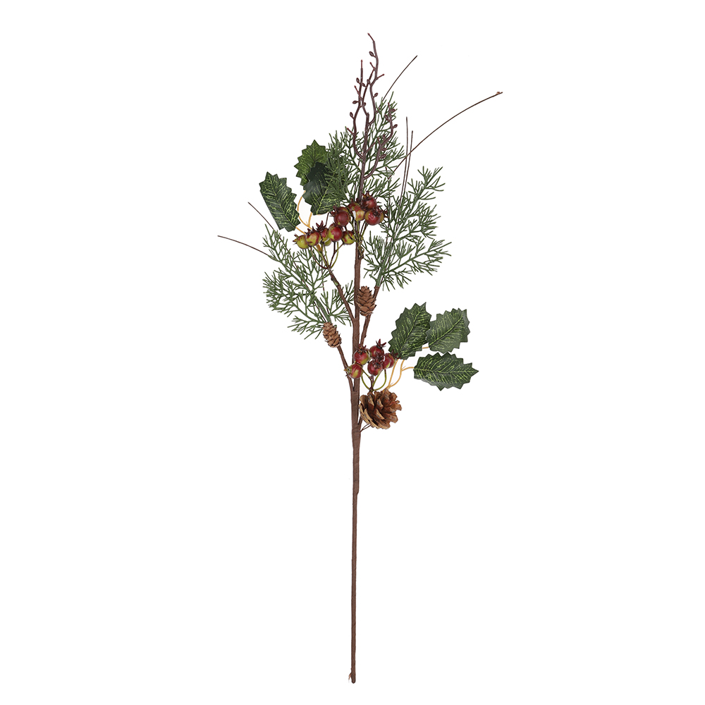 Benutzerdefinierte Großhandel DIY Ornament Party liefert künstlichen Baumzweig für Weihnachtsbaumdekoration 1
