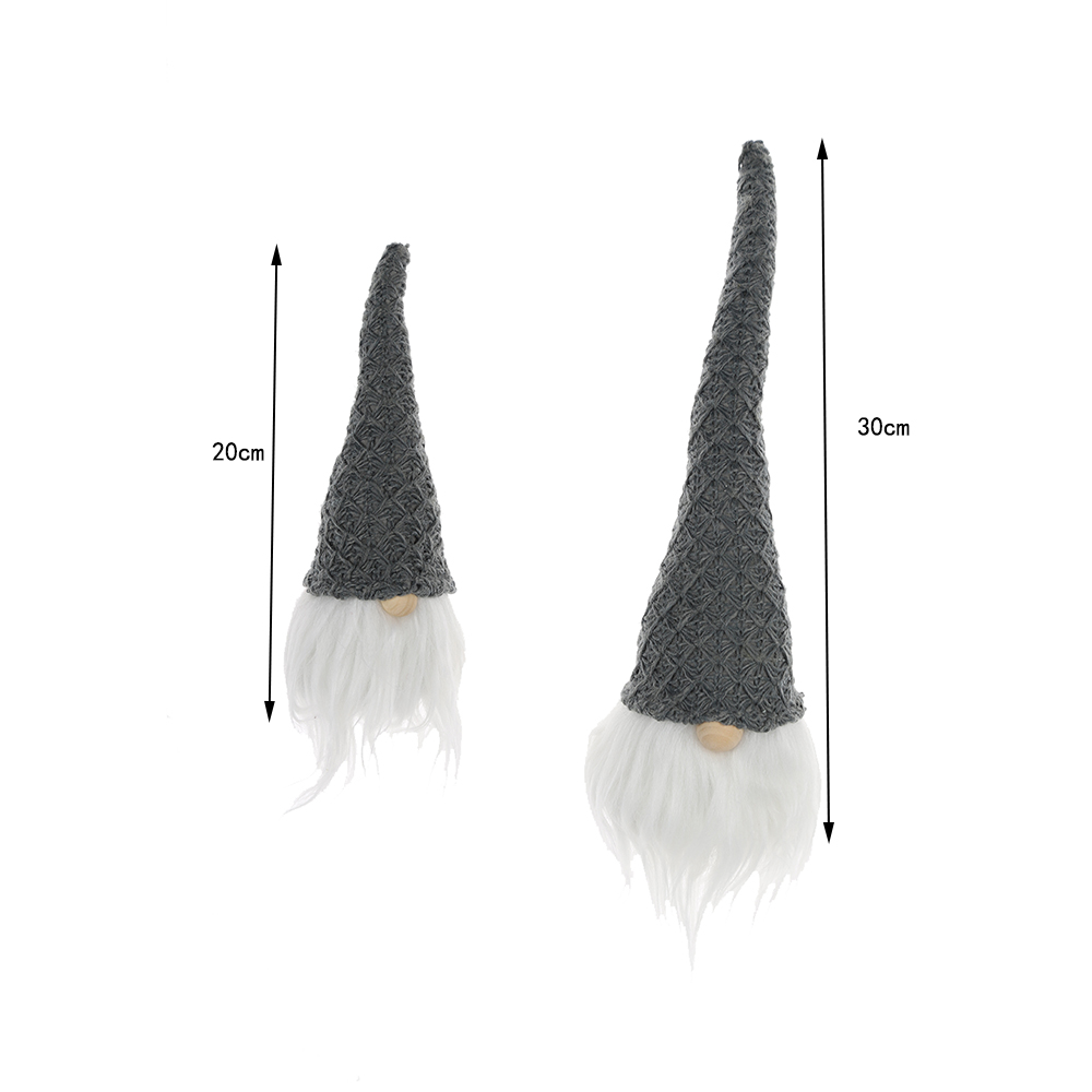 Adornos de decoración de elfos navideños Regalos para el Día de Acción de Gracias Gnomos suecos tomte 4