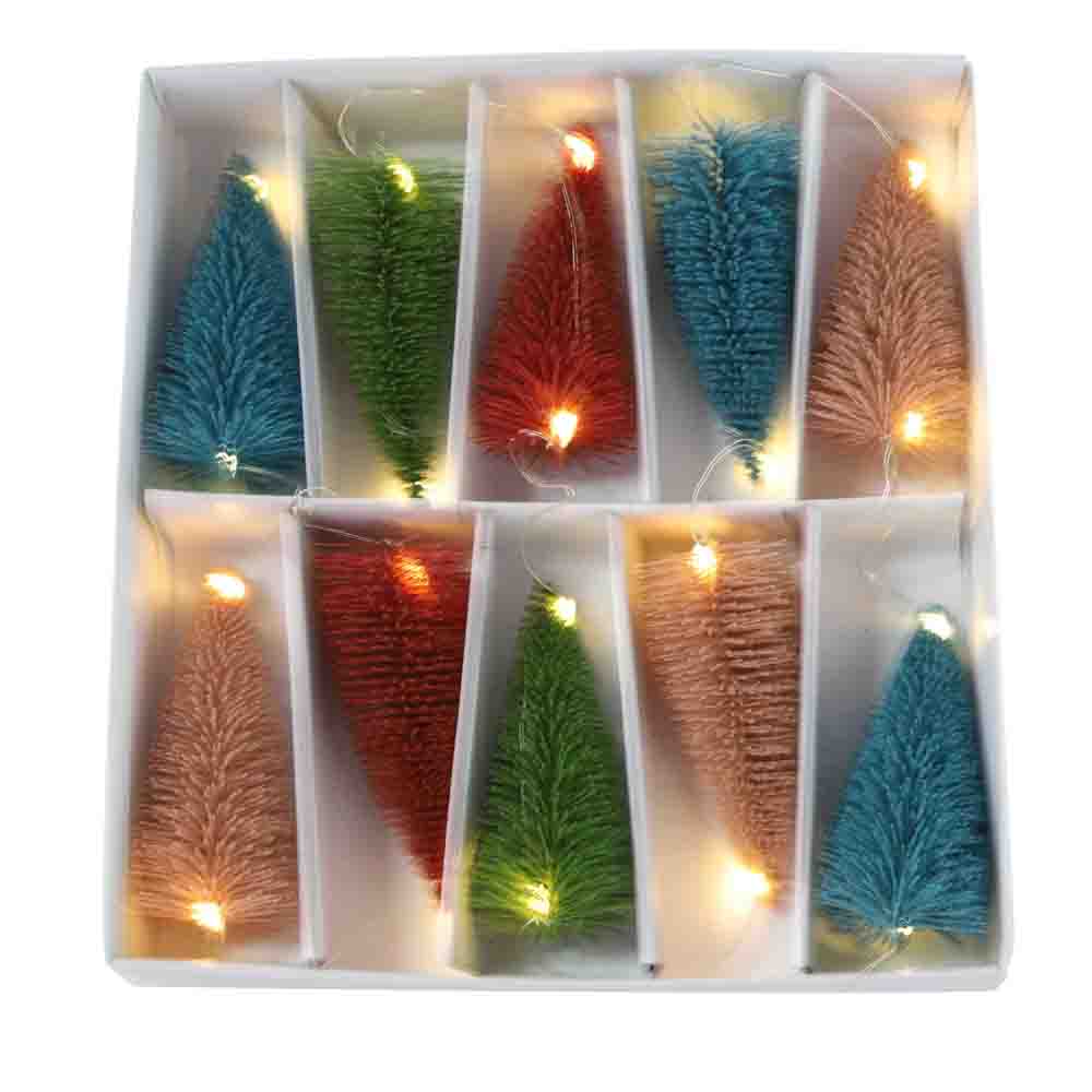 Creative party string light Tabletop Christmas Decor Props led Xmas Tree Miniature 1