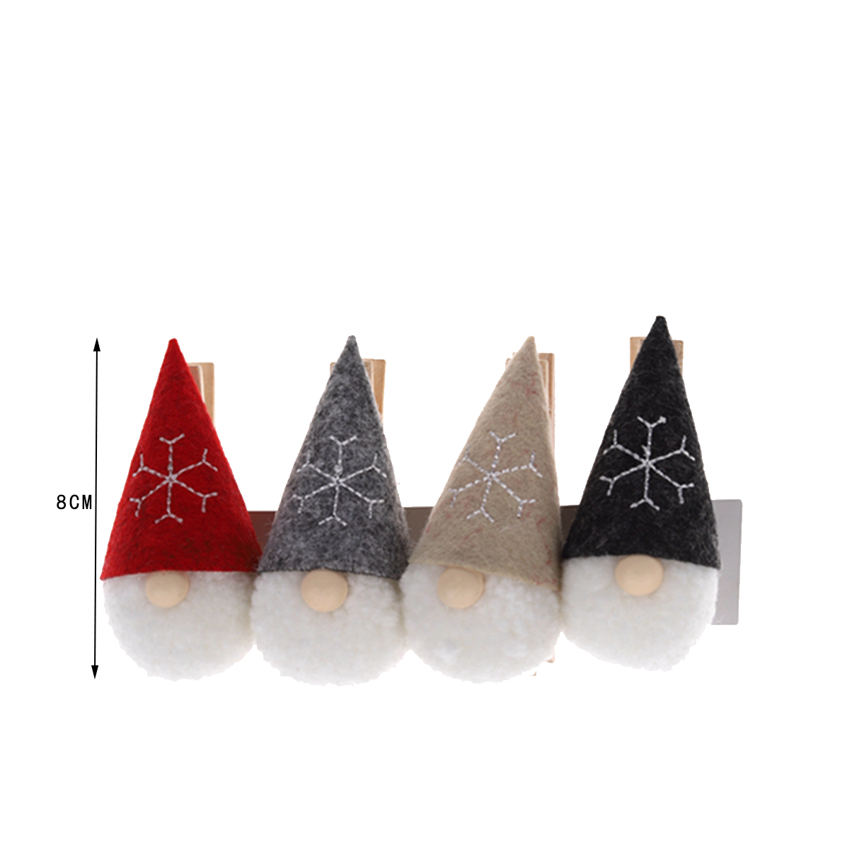 Pinzas de madera navideñas, gnomos, porta tarjetas, pinzas para fotos, pinzas de alce, pinzas para fotos DIY para el hogar, la escuela, arte y manualidades. 2