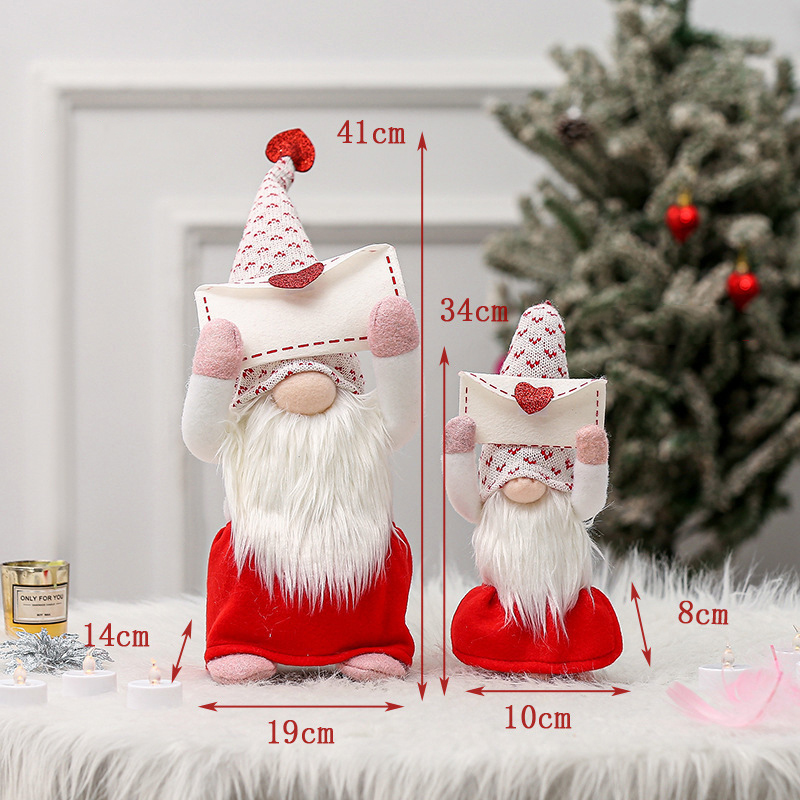 Valentines Gnomes Plush Decor for Valentines Day Decoration Home Ornaments Table Decor 5