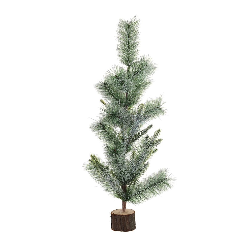 Mini árbol de Navidad artificial, mini pino surtido para fiestas navideñas, bricolaje, decoración de mesa para habitación, Navidad 1
