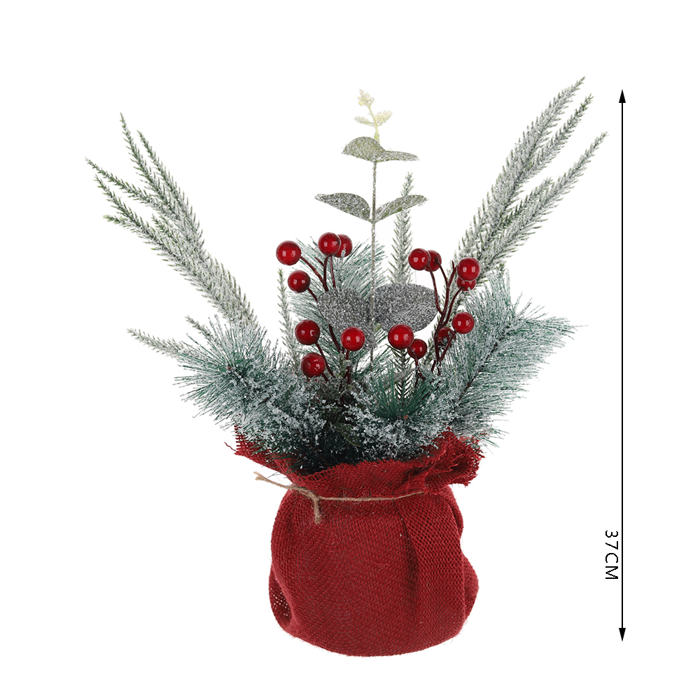 Christmas Tree with Red Berries Tabletop Tree Decorations Suppliers 3
