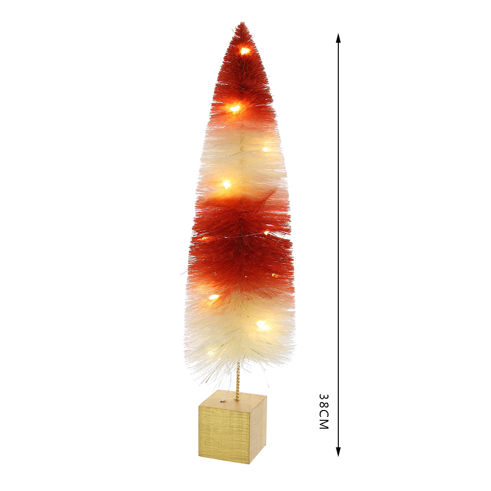 Battery Operated LED Mini Christmas Tree Decoration 2