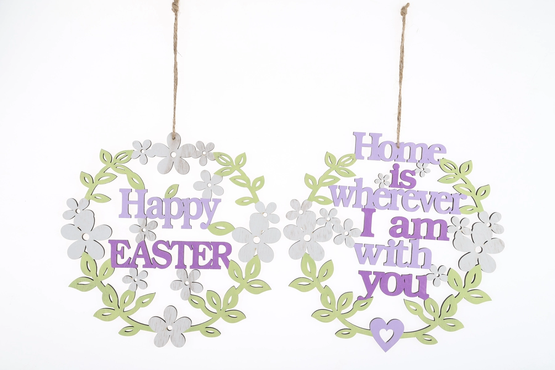 Decoraciones para puertas de Pascua. Felices Pascuas para colgar en la puerta. 1