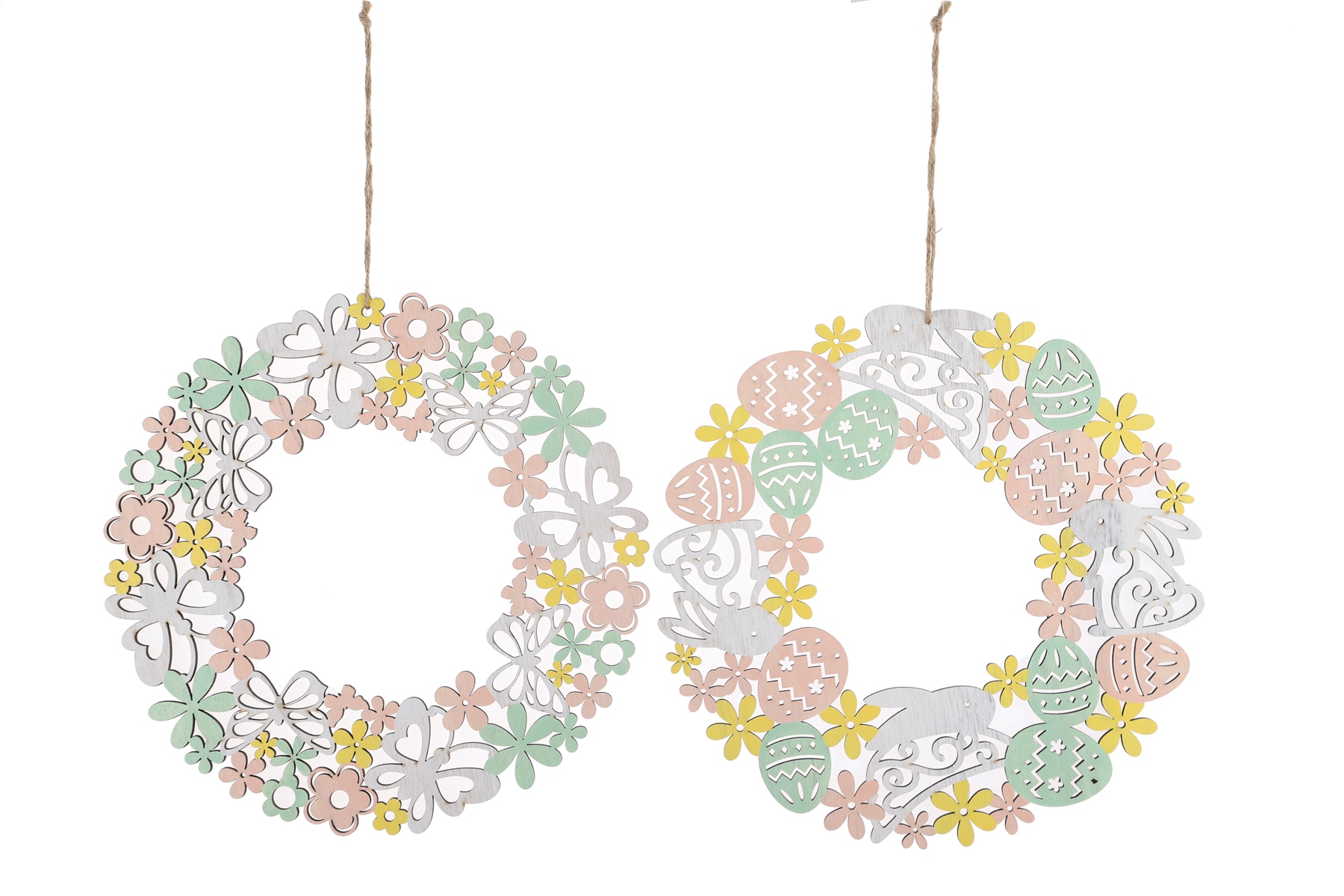 Decoraciones para puertas de Pascua. Felices Pascuas para colgar en la puerta. 3