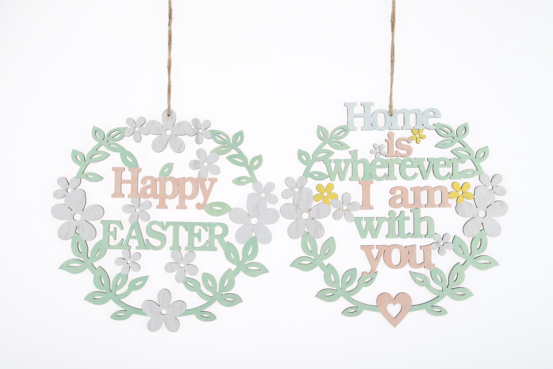 Decoraciones para puertas de Pascua. Felices Pascuas para colgar en la puerta. 6