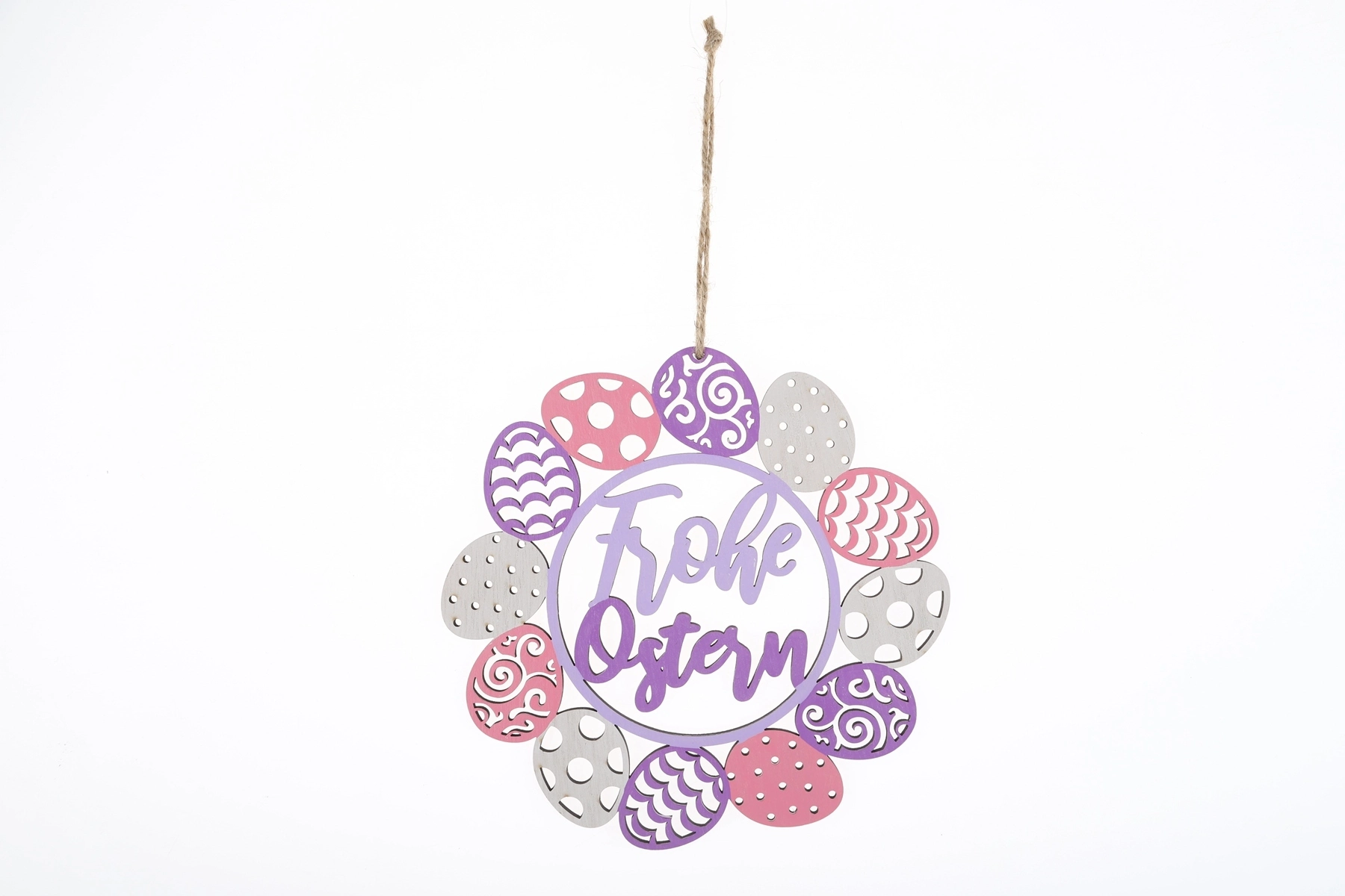 Letrero colgante de madera de conejo de Pascua, letrero de bienvenida, decoración para puerta 1